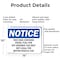Signmission This Tank Contains Diesel Fuel For Off-Highway OSHA Notice Sign, Aluminum, 14in W x 10in L, 2PK OS-2PACK-NS-A-1014-L-18664 - alternate 4
